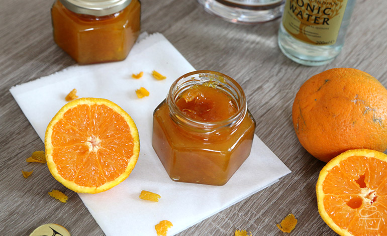 Orangen Gin Marmelade