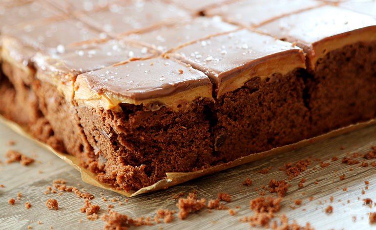 Salted Caramel Brownies