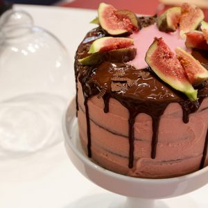 Schoko Feigen Drip Cake Zenker Ambiente