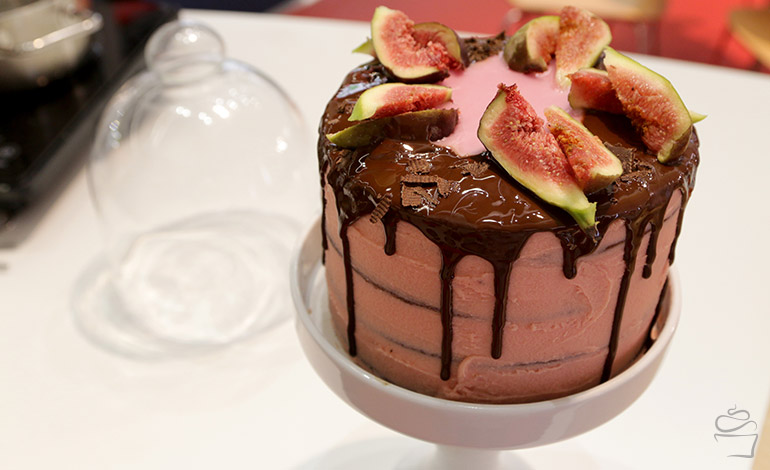 Schoko Feigen Drip Cake Zenker Ambiente