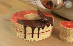 Baumkuchen Schokoladen Drip
