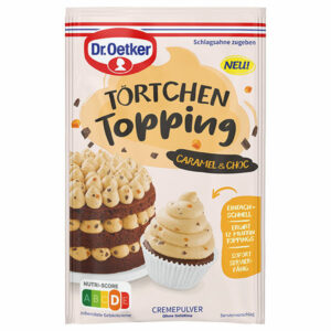 Dr. Oetker Törtchen Topping Caramel & Choc