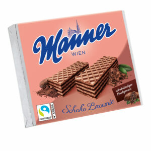 Manner Schoko Brownie Waffeln