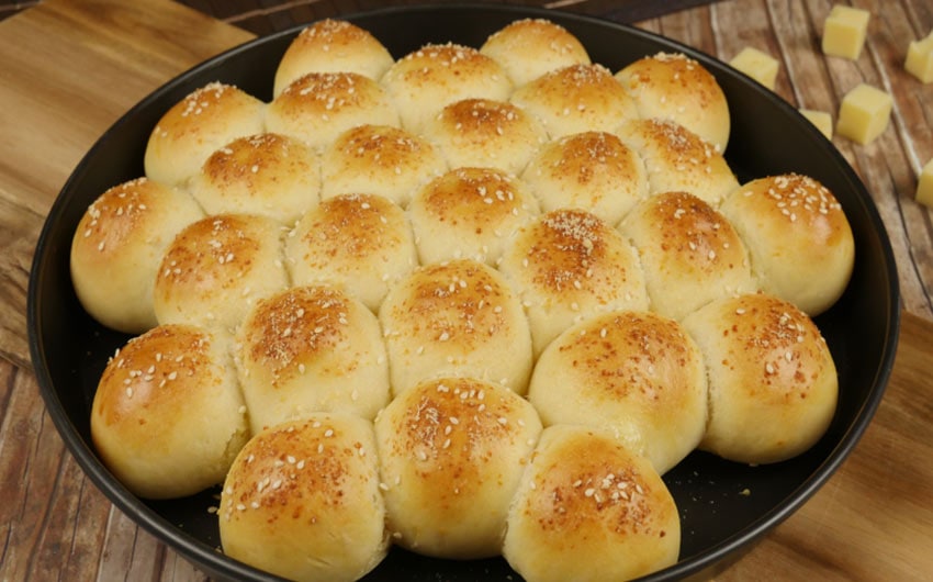 Beste Beilagen zum Grillen Stuffed Cheese Buns