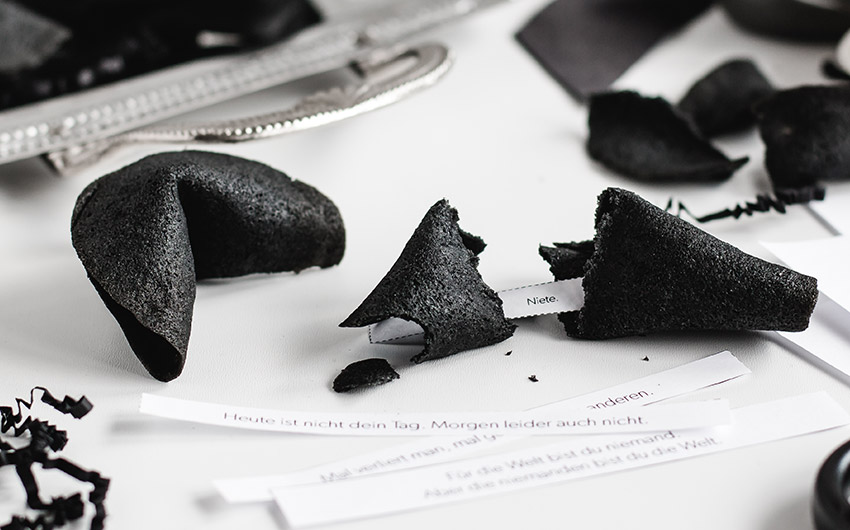 Beste Halloween Rezepte Pechkekse von Madame Dessert