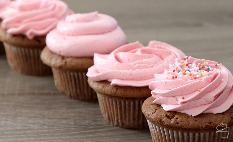 Cupcake Spritztechniken