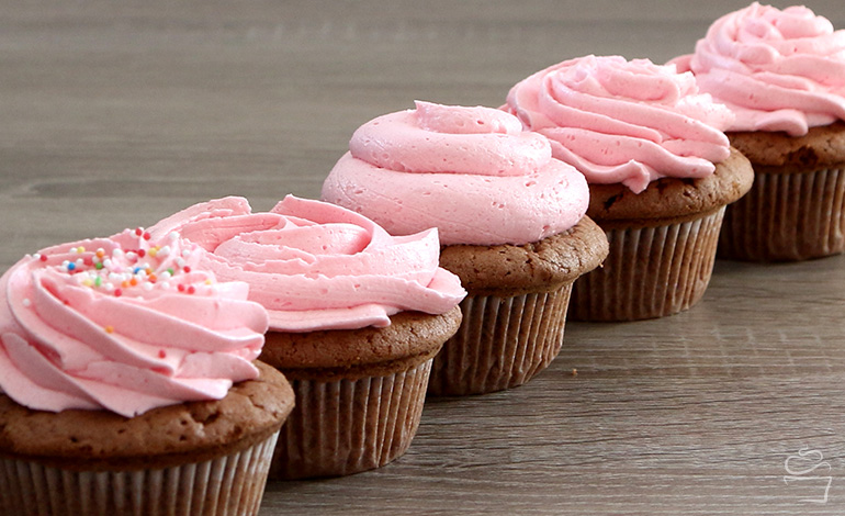 Cupcake Spritztechniken