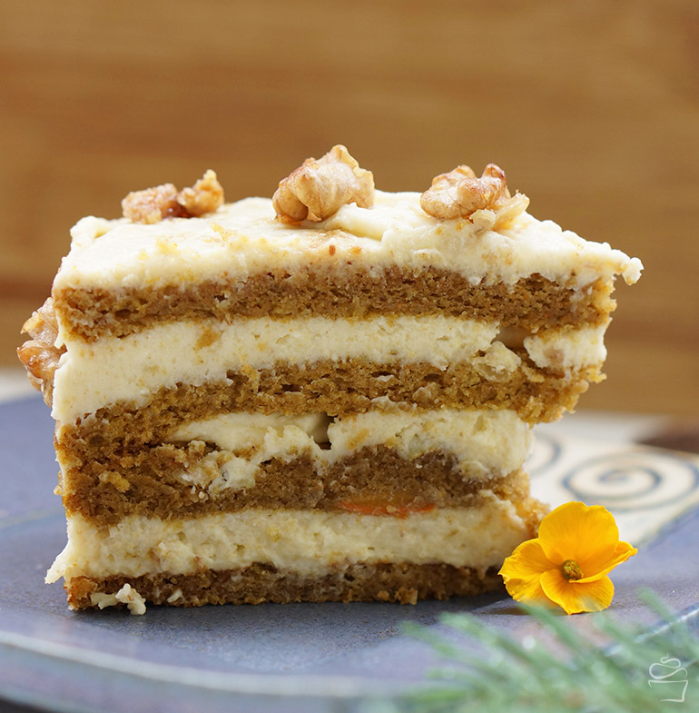 Kürbistorte mit Birnencreme von jennyisbaking.com