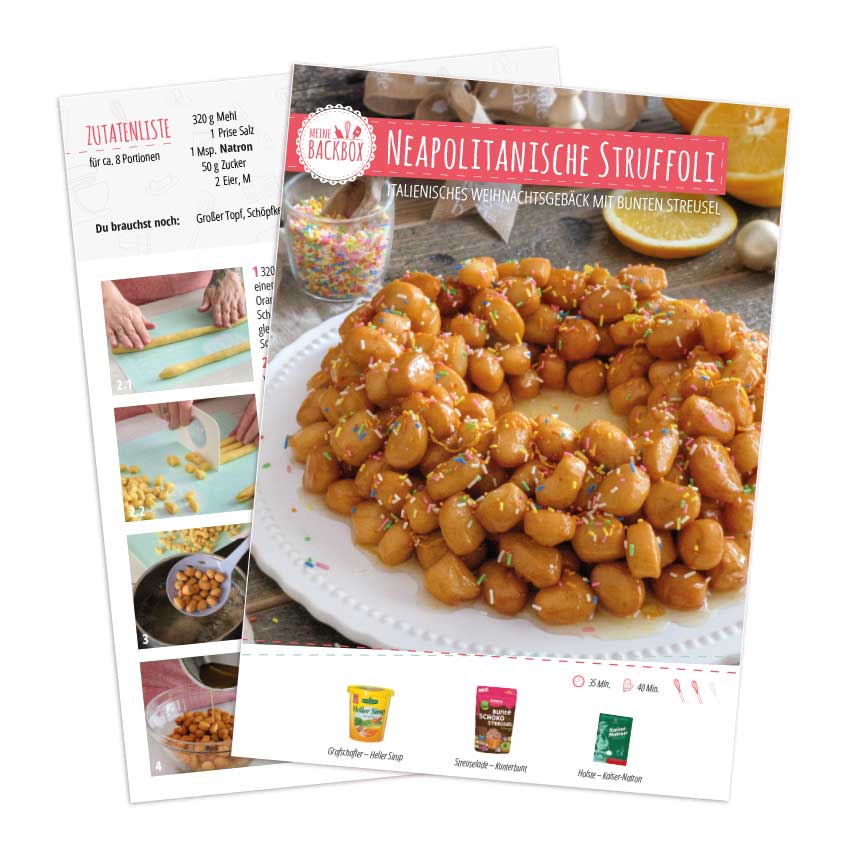Italienische Struffoli Rezept zum herunterladen