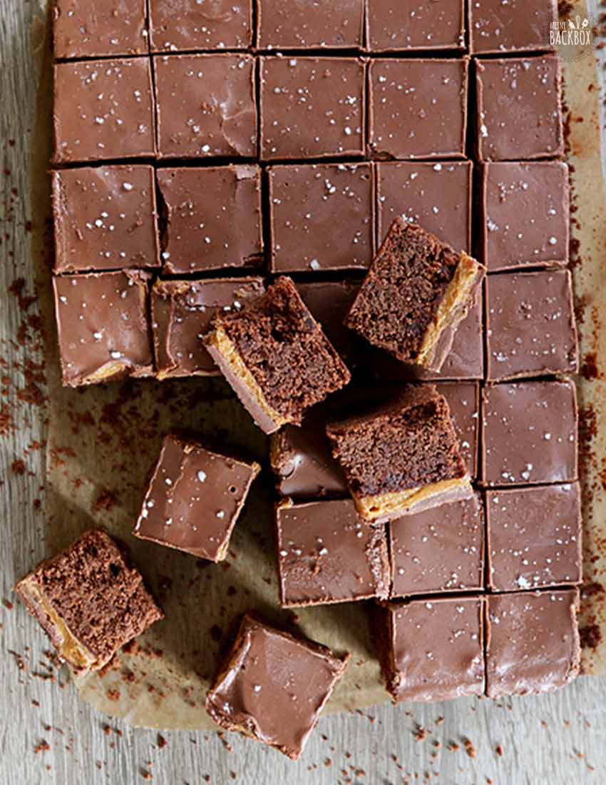 Salted Caramel Brownies